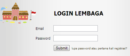 login-lembaga